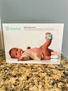 Owlet Smart Sock 3rd Generation - Mint (with additional pack of teal socks)